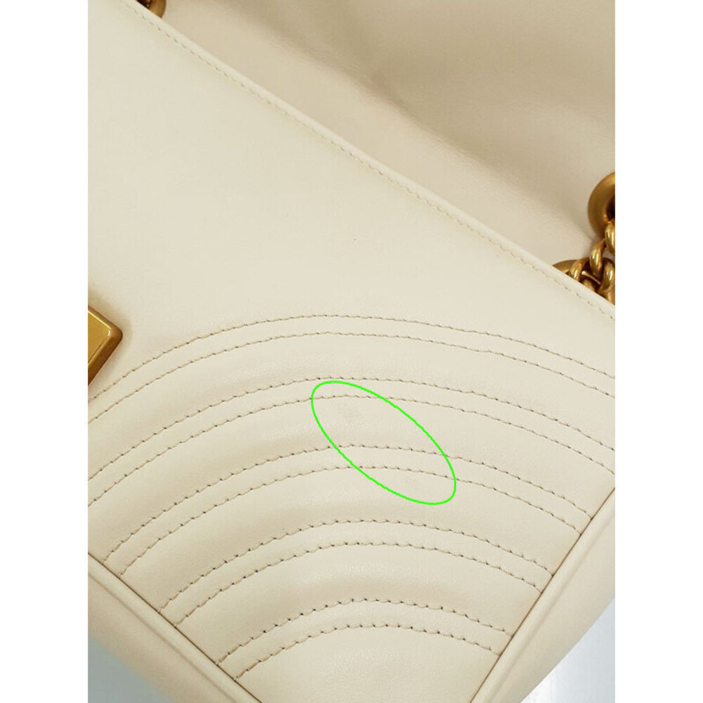 GUCCI GG Marmont Quilted Shoulder Bag Chain - Picture 6 of 9